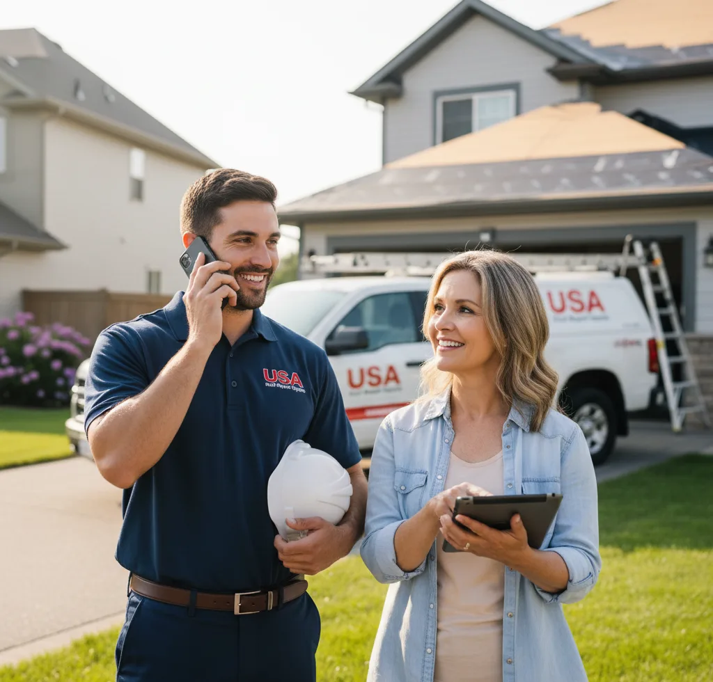 USA Roof Repair Experts customer support in Spicewood